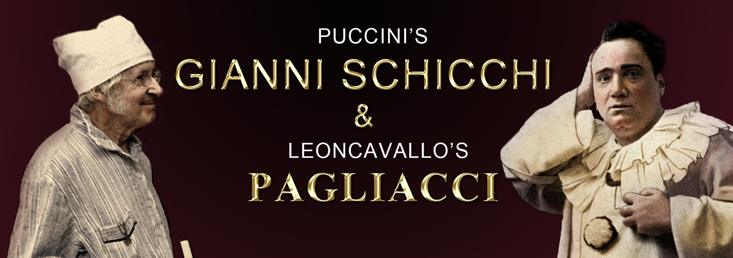 Gianni Schicchi and Pagliacci graphic
