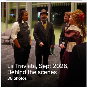 La Traviata, Behind the Scenes, Sept 2026