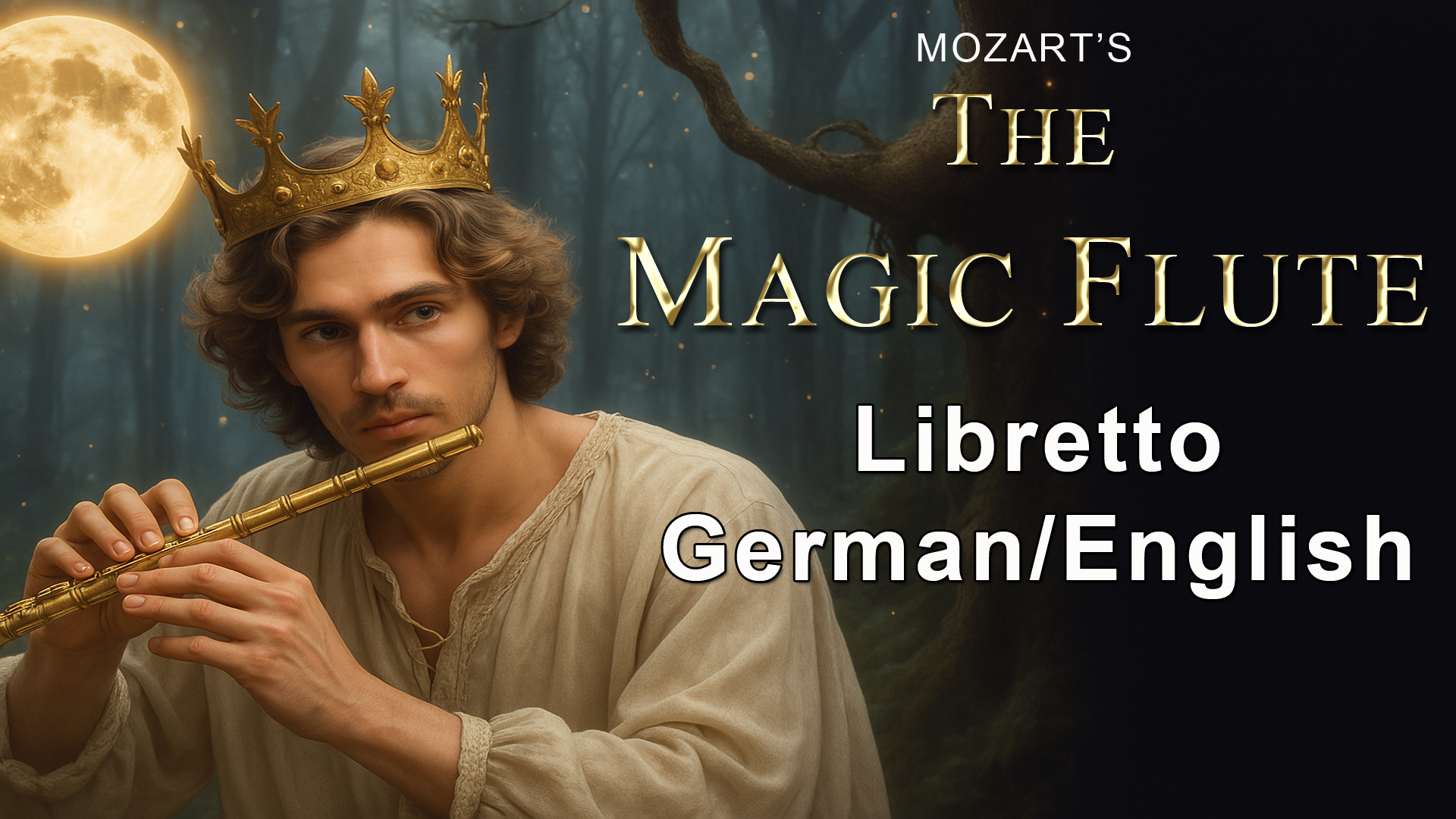 Magic Flute libretto, German-English